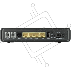 Маршрутизатор D-Link DVG-N5402SP/2S1U/C1B Беспроводной маршрутизатор с поддержкой 3G, 2 FXS-портами и USB-портом