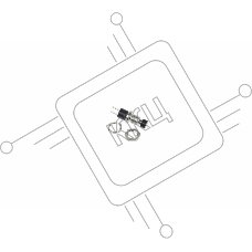 Выключатель-кнопка  металл 220V 2А (2с) (ON)-OFF  Ø7.2  черная  Micro  REXANT