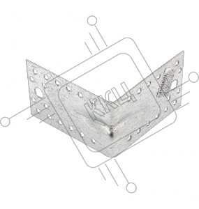 Крепежный уголок усиленный, KUU 105x105x65 мм, Россия// Сибртех