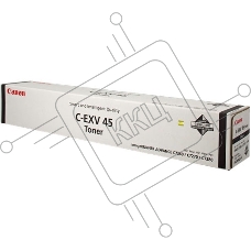 Картридж лазерный Canon C-EXV45 Bk для iR ADV C7260i/C7270i /C7280i . Чёрный.