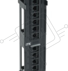 Настенная патч-панель кат.5Е UTP, 12 портов (IDC Dual) ITK