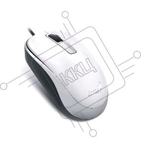 Мышь Genius DX-125, USB (белая, оптическая 1000dpi)    