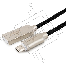 Кабель USB 2.0 Cablexpert CC-P-mUSB02Bk-0.5M, AM/microB, серия Platinum, длина 0.5м, черный, блистер