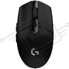 Мышь беспроводная Logitech G305 Lightspeed черный, 12000 dpi, радиоканал, USB, кнопки - 6