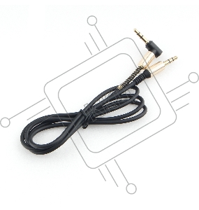 Кабель аудио 90˚ Cablexpert CCAB-02-35MML-1MB. 3.5 джек (M)/3.5 джек (M), черный, 1м, блистер