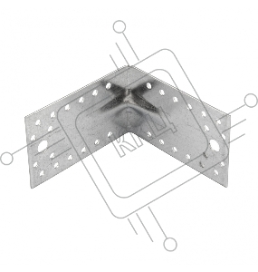 Крепежный уголок усиленный, KUU 105x105x65 мм, Россия// Сибртех