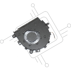 Вентилятор (кулер) для ноутбука Lenovo IdeaPad 3-17ALC6
