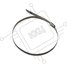 Хомут кабельный 4.6х200 сталь серебр. (уп.50шт) Rexant 07-0208