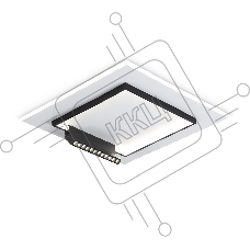 Светильник Ambrella light FL51455/1+1 WH/BK белый/черный 72W 3000K-6400K+4200K 500*500*80 (ПДУ РАДИО 2.4G)
