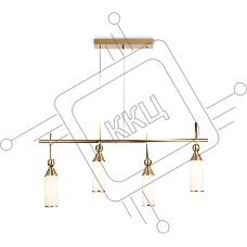 Светильник Ambrella light LH55274/4 BS/FR латунь/белый матовый E14*4 max 40W 845*65*1150