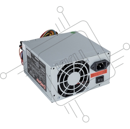 Блок питания Exegate EX169945RUS-S CP350, ATX, SC, 8cm fan, 24p+4p, 3*SATA, 2*IDE, FDD + кабель 220V с защитой от выдергивания