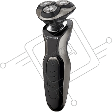 Электробритва Sakura SA-5421BS 3гол 2триммера сух.бритье аккум