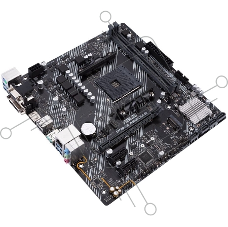 Материнская плата Asus PRIME A520M-E Soc-AM4 AMD A520 2xDDR4 mATX AC`97 8ch(7.1) GbLAN RAID+VGA+DVI+HDMI