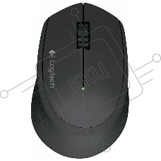 Мышь беспроводная Logitech M280 серый, 1000 dpi, радиоканал, USB, кнопки - 3