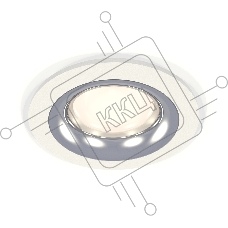 Комплект встраиваемого светильника Ambrella light XC7621003 SWH/PSL белый песок/серебро полированное MR16 GU5.3 (C7621, N7012)