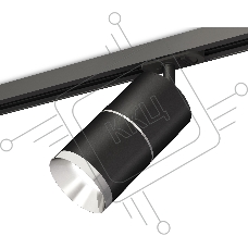 Светильник Ambrella light XT7402010 SBK/PSL черный песок/серебро полированное MR16 GU5.3 (A2537, C7402, A2070, C7402, N7032)