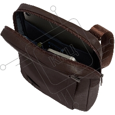 Сумка кросс-боди мужская Piquadro Russel CA1816W137/TM темно-коричневая натур.кожа