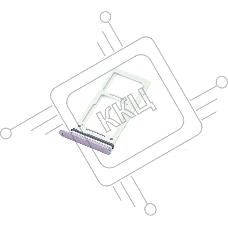 Лоток для SIM-карты Samsung Note 9 (N960F) фиолетовый