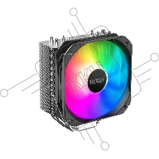 Кулер PCCooler Paladin 400 ARGB черный 130мм алюминий+медь 1600rpm 28.6db 4-pin 200W 157мм