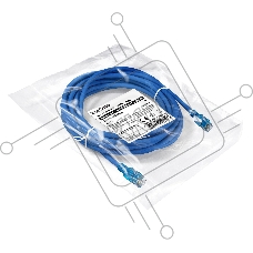 Патч-корд медный ExeGate UTP-RJ45-RJ45-5e-CU-5M-BL, UTP, cat.5e, 5м, синий