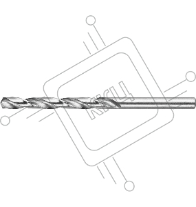 Сверло по металлу ЗУБР 4-29625-101-6.2  ЭКСПЕРТ стальP6M5 классА1 6.2х101мм 1шт.