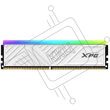Оперативная память XPG Spectrix D35G RGB, 8GB, DDR4, 3600MHz, CL18, с радиатором, белый, RGB