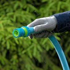 Соединитель пластмассовый быстросъемный для шланга 3/4