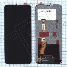 Дисплей для OPPO A17 (CPH2477), A17k (CPH2471) в сборе с тачскрином черный