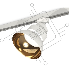 Светильник Ambrella light XT8101201SWH/PYG/CL белый песок/золото желтое полированное/прозрачный GX53