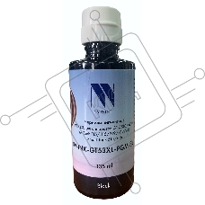 Чернила NV PRINT пигментные GT53XL для HP DeskJet GT 5810, 5820, 5822, Ink Tank 115, 310, 315, 319, 410, 419, 415, Smart Tank 515, 615 (135ml) Black
