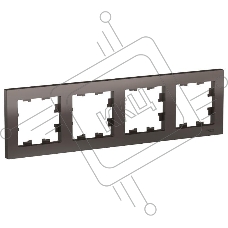 Рамка 4-м ATLAS DESIGN универс. мокко SchE ATN000604