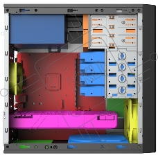Компьютерный корпус Foxline FL-733 w/o PSU