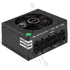 Блок питания 650W ExeGate M650 GOLD (SFX, APFC, КПД 90% (80 PLUS GOLD), 9cm fan, 24pin, (4+4)pin, 2xPCI-E, 6xSATA, 3xIDE, 1xFDD, Full Cable Management, black, ATX adapter, Retail box)