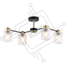 Светильник Ambrella light TR303324/4 BK/GD черный/золото E27/4 max 60W 650*290*270