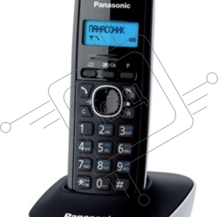 Телефон Panasonic KX-TG1611RUW (белый) {АОН, Caller ID,12 мелодий звонка,подсветка дисплея,поиск трубки}