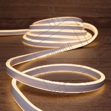 Гибкий неон LED SMD 8х16 мм, двухсторонний, теплый  белый, 120 LED/м, 5 м
