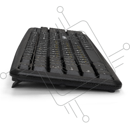 Комплект ExeGate EX287139RUS Professional Standard Combo MK120-OEM (клавиатура влагозащищенная 104кл. + мышь оптическая 1000dpi, 3 кнопки и колесо прокрутки; USB, длина кабелей 1.3м, черный, ОЕМ)