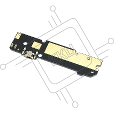 Нижняя плата (шлейф) с разъемом зарядки, разъемом SIM, микрофоном для Xiaomi Redmi Note 13 Pro 5G
