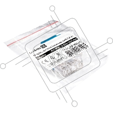 Модуль-вставка Keystone Jack RJ-45 ExeGate KJ-8P8C-U-C5e-180-Dual (Кат.5e, неэкранированная, 180 градусов, IDC Krone/110)