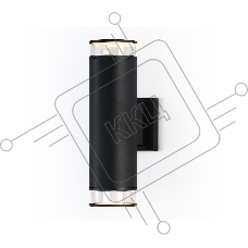 Светильник Ambrella light ST3821/2 BK/CL черный/прозрачный IP54 GU10/2 max 35W 310*90*160