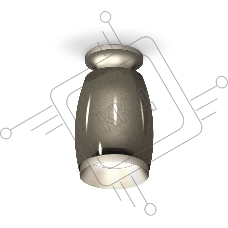 Светильник Ambrella Light XS1123041 DCH/MCH черный хром/хром матовый MR16 GU5.3 (N6904, C1123, N7033)