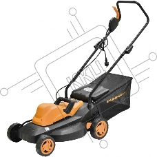 Газонокосилка CARVER LME-1437 эл. 1400Вт ширина 37см рег.высоты травосборник 35л