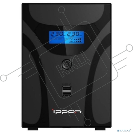 Источник бесперебойного питания Ippon Smart Power Pro II Euro 1200 720Вт 1200ВА черный
