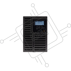 Источник бесперебойного питания SMARTWATT Онлайн, 1000/900 ВА/Вт, напольный, LCD дисплей, Shuko CEE7/4 - 2 шт.