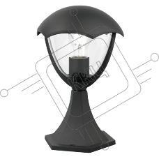 Светильник садово-парковый Gauss Aura на постамент 200x200x310мм, 170-240V/50Hz, 1xE27, Max.60W, IP: 54, 1/6