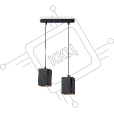 Светильник подвесной TN5133/2 BK черный E27/2 max 40W 260*80*1150