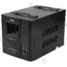 Стабилизатор UNIEL RS-1/3000  однофазный, цифровой 220В, 2400Вт, вх.140-260В