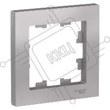 Рамка 1-м ATLAS DESIGN алюм. SchE ATN000301