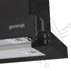 Вытяжка встраиваемая Gorenje TH606E7B черный управление: кнопочное (1 мотор)