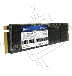 Накопитель SSD M.2 Netac 1.0Tb N950E Pro Series <NT01N950E-001T-E4X> Retail (PCI-E 3.1 x4, up to 3350/2800MBs, 3D NAND, NVMe 1.3, 22х80mm)
